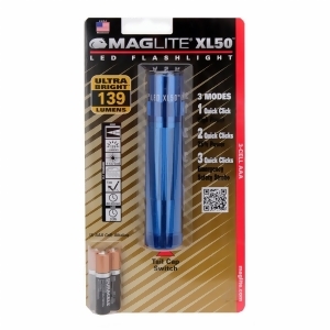 Maglite Xl50 Led Light Xl 50 3-Cell Aaa Led Blstr Pk Blu - All