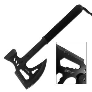 Master Cutlery MTech 17.5 Survival Axe with Cord Lanyard Mt-axe14 - All
