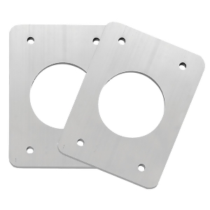 Taco Backing Plates For Grand Slam Outriggers Anodized Alum Bp-150bsy-320-1 - All