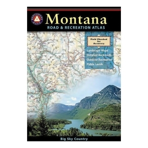 Benchmark Montana Road Recreation Atlas Be0benmtat - All