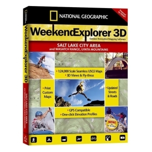 National Geographic Weekend Explorer 3D Salt Lake Area Wasat by National Geographic Tow1023002 - All