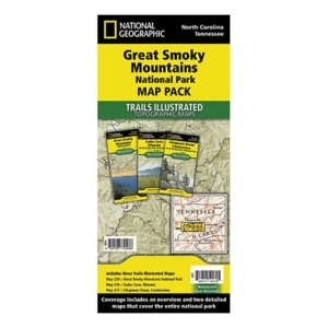 National Geographic Great Smoky Mountains National Park Map Pack Ti01020586 - All