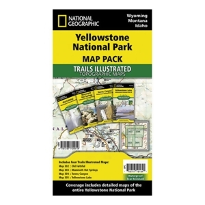 National Geographic Yellowstone National Park Map Pack Bundle Ti01020579 - All