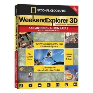 National Geographic Weekend Explorer 3D San Antonio Austin by National Geographic Tow1023015 - All