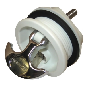 Whitecap T-Handle Latch Cp Zamac/White Nylon Locking S-226wc - All