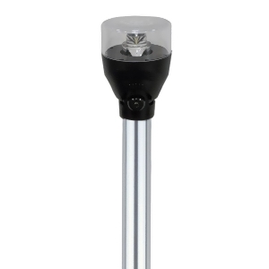 Attwood Led Articulating All-Around Light-12V-2-Pin-60 Pole 5530-60A7 - All