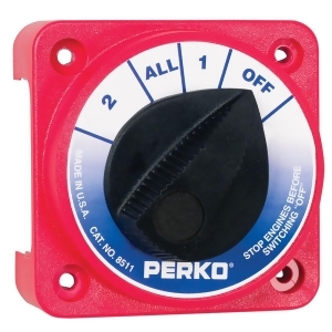 Perko Compact Medium Duty Battery Selector W/o Key Lock 8511Dp - All