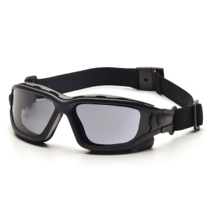 Pyramex I-Force Slim Black Frame Gray Af Lens Sealed Eyewear Sb7020sdnt - All
