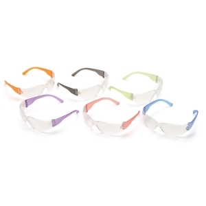 Pyramex Mini Intruder Multi-Color Mini Safety Glasses 12 Pk S4110snmp - All