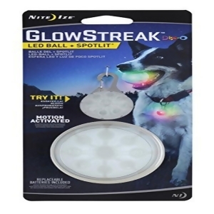 Nite Ize GlowStreak Led Ball and SpotLit Led Collar Light Gsbc-07-r7 - All