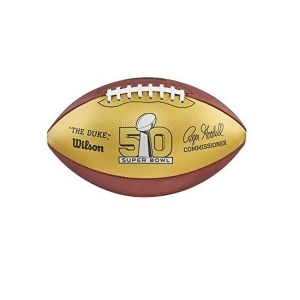 Wilson Golden Anniversary Super Bowl Commemorative Football Wtf1180id50 - All