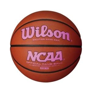 Wilson Ncaa Intermediate Size Game Basketball Pink Logo Wtb0701xp - All