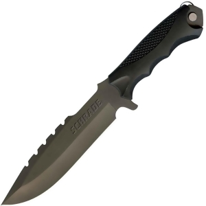 Schrade Extreme Survival Drop Point Knife Tool Schf27 - All