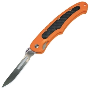 Havalon Knives Piranta Bolt Hunting and Skinning Knfe Orange Xtc-60abolt - All