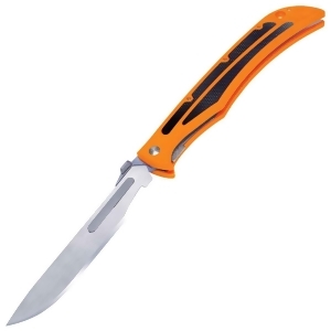 Havalon Knives Baracuta Blaze Skinning Knife Blaze Orange Xtc-115blaze - All