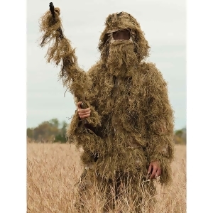 Red Rock Gear Ghillie Suit 5-Piece Desert X-Large/2X-Large Rr70916xlxxl - All