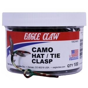 Eagle Claw Camo Hat/tie Clasp Jar 155Camo - All