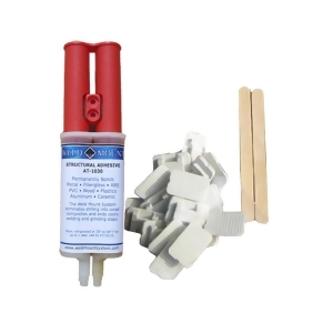 Weld Mount Retail Wire Tie Kit W/ At-1030 Adhesive 1050 - All