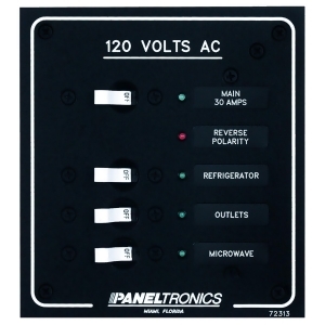 Paneltronics Standard Ac 3 Position Breaker Panel Main 9972313B - All