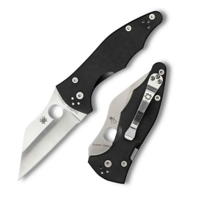 Spyderco Yojimbo 2 Folding Knife G-10 Black C85gp2 - All