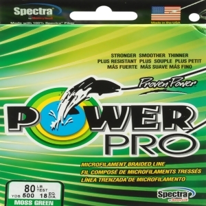 Power Pro 80 X 500 Yd Green 21100800500E - All
