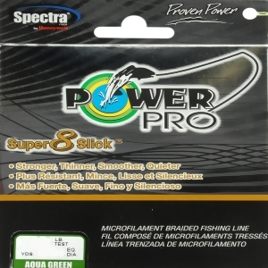 Power Pro 20 X 300Yd Aqua Grn Spr Slick 31100200300Q - All