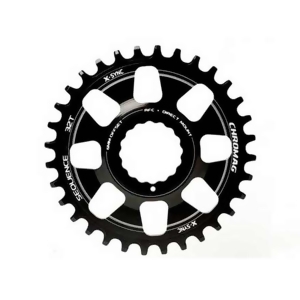 Chromag Sequence 30T 10/11Sp Bcd Direct Mount Chainring For Race Face Cinch 7075-T6 Aluminum Black 151-001-042 - All