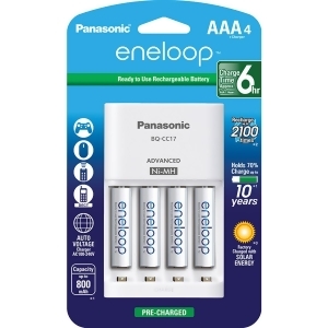 Eneloop Aaa 4-Pk Charger K-kj17m3a4ba - All