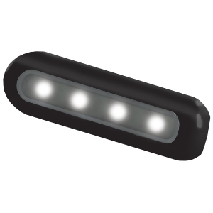 Taco 4-Led Deck Light Flat Mount Black Housing F38-8805w-1 - All