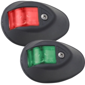 Perko Led Sidelights-Red/Green-12V-Black Housing 0602Dp1blk - All