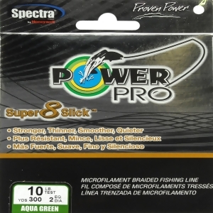 Power Pro 10 X 300Yd Aqua Grn Spr Slick 31100100300Q - All