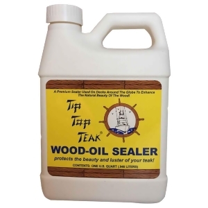 Tip Top Teak Wood Oil Sealer Quart Ts 1001 - All