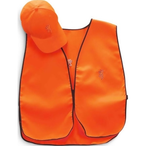 Browning Brn Cap/Vest Combo Blaze Orange 308515011 - All