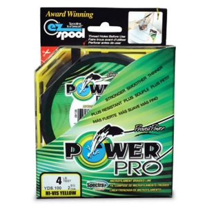 Power Pro Pwr Pro 50# 1500Yd Yellow 21100501500Y - All