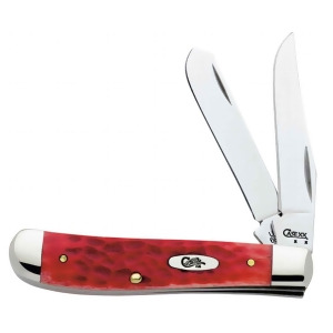 Case Knives Case Mini Trap 2Bl 3.5 Red Cv 6983 - All