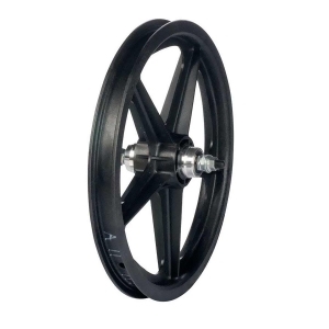 Skyway Tuff Ii Rear Wheel 16X1.75 3/8 Nutted Fw 5 Spoke Black Whl 1722 - All