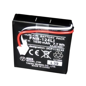 Standard Fnb-124Li Battery For Hx150 Fnb-124li - All