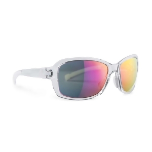 Adidas Eyewear Baboa Sunglasses Crystal Shiny Frame/Purple Mirror Lense 0-Ad21/00 6058 00/00 - All