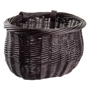 Sunlite Basket Front Willow Bushel Brn Strap-On 13X8x9 - All