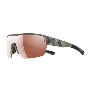 Adidas Eyewear Zonyk Aero L/s Sunglasses Cargo Shiny Frame Lts Active Silver Lense L 0-Ad06/75 5500 00/0L - All