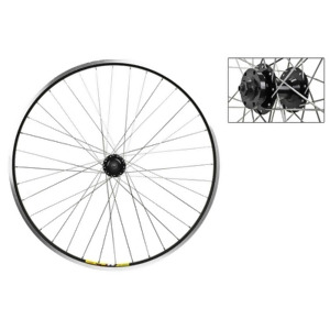 Wheel Masters Front 700C/29in Alloy Hybrid/Comfort Disc Double Wall Bicycle Wheel 700X35 622X19 Wei Zac19 Black Msw 36 - All