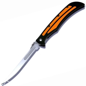 Havalon Knives Baracuta Edge Fillet Folding Knife Blk/Orange Xtc-127edge - All