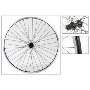 Wheel Masters 700c/29 Alloy Hybrid/Comfort Single Wall Rear Bicycle Wheel 700X35 622X19 Aly Black 66503 - All