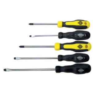 Pedro's Tool Screwdriver Pedros Set/5 W/Pouch 6464300 - All