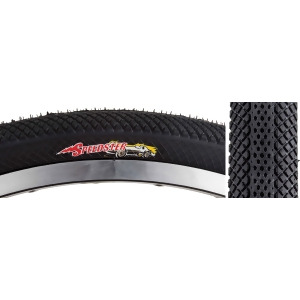 Vee Rubber Tires Vee Speedster 20X1-3/8 Black/Black Fold - All