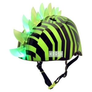 Krash 2018 Boy's 8 Dazzle Green Bike/Skate Helmet 8052882 - All