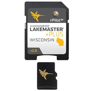 Humminbird LakeMaster Wisconsin Plus Version 2.0 MicroSD/SD - All