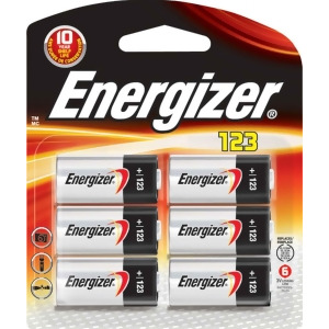 Energizer Ener Specialty Batt 123 6Pk El123bp-6 - All