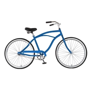 Cycle Force Cruiser Bike 26 inch wheels 18 inch frame Men's Bike Blue 62026Blue - All