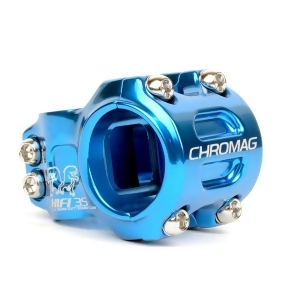 Chromag Hifi Stem 1-1/8' L 35Mm 0 Dia 35Mm Blue 100-014-03 - All